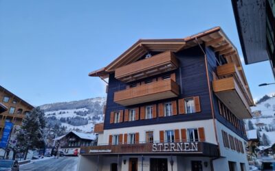 Hotel Sternen an der Lenk um- und ausgebaut
