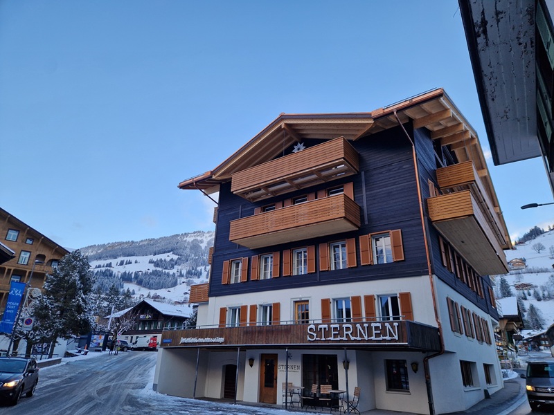 Hotel Sternen an der Lenk um- und ausgebaut