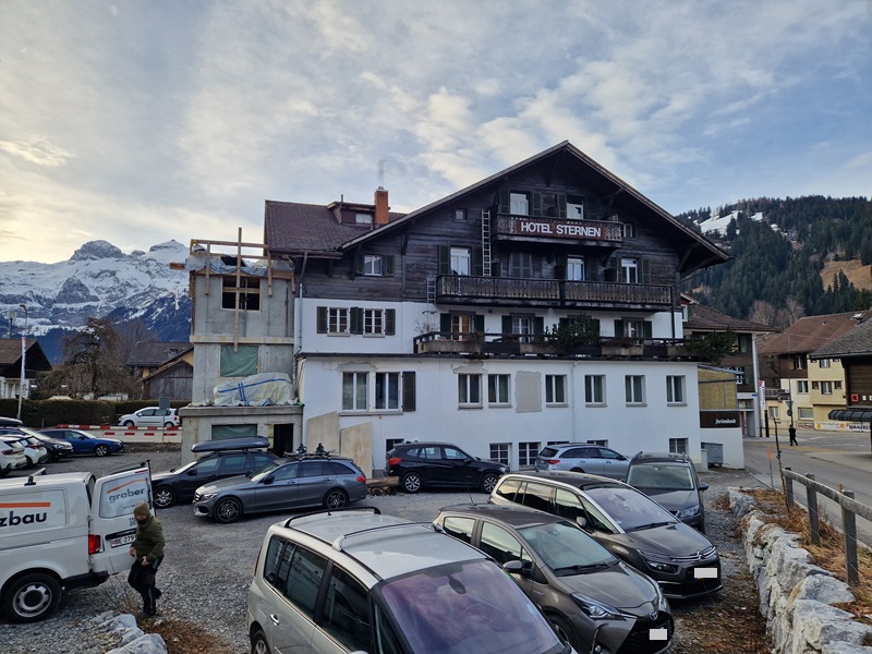Hotel Sternen Lenk vor dem Umbau