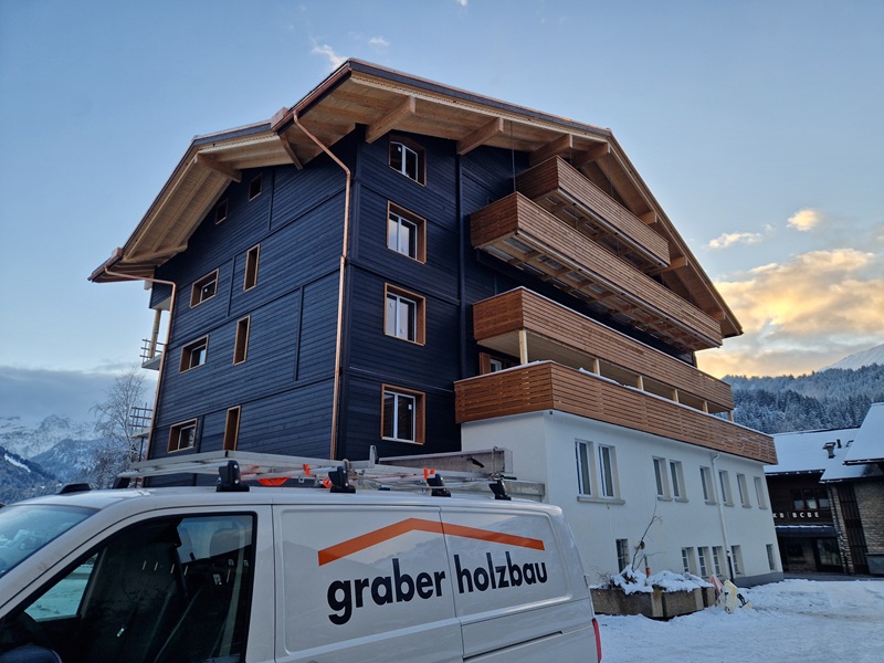 Hotel Sternen Lenk in neuem Glanz, Anbau