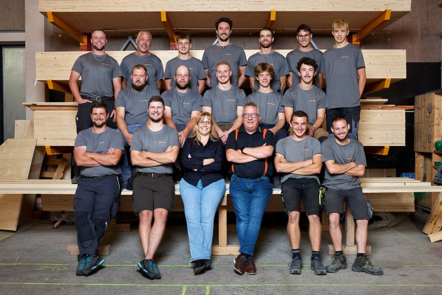 team_graber_holzbau Starkes Team von Graber Holzbau GmbH